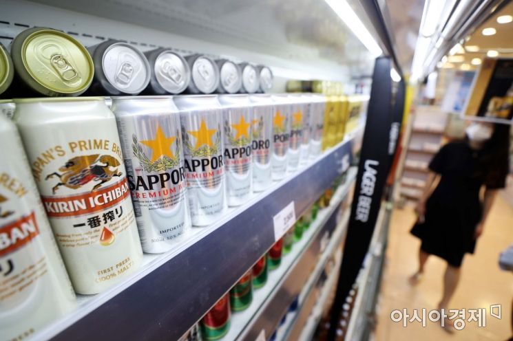 '일본맥주 인기 효과?' 日식품, 한국 수출액 '역대 최고'