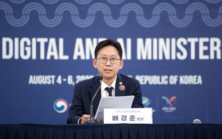 배경훈 과학기술정보통신부 장관