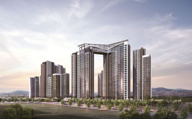 경기 과천시 '디에이치 아델스타' 투시도. 현대건설 제공