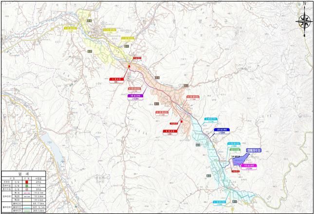 논범용화사업 평면도.
