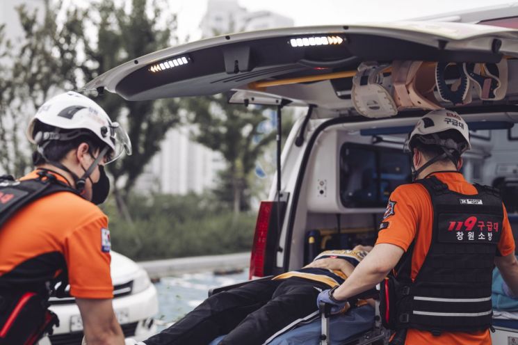 창원소방본부, "위급환자 생명 보호를 위해 비응급환자 신고 자제해야" 