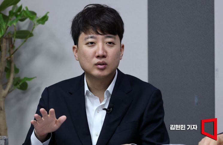 이준석 개혁신당 대표. 김현민 기자