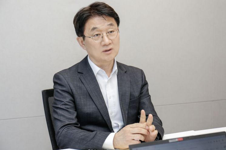 대신경제연구소 안상희 거버넌스컨설팅센터장이 지난 4일 대신파이낸스센터에서 아시아경제와 인터뷰하고 있다. 대신증권