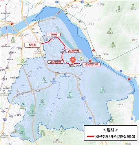 9일 첫차부터 하남시 지하철서도 '기후동행카드' 이용한다