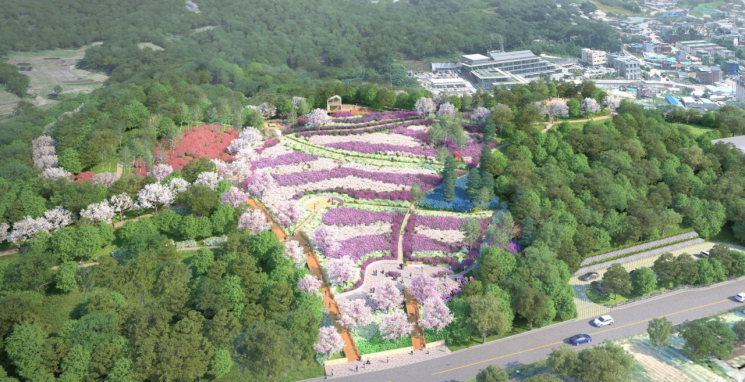 .상패근린공원 조감도. 동두천시 제공