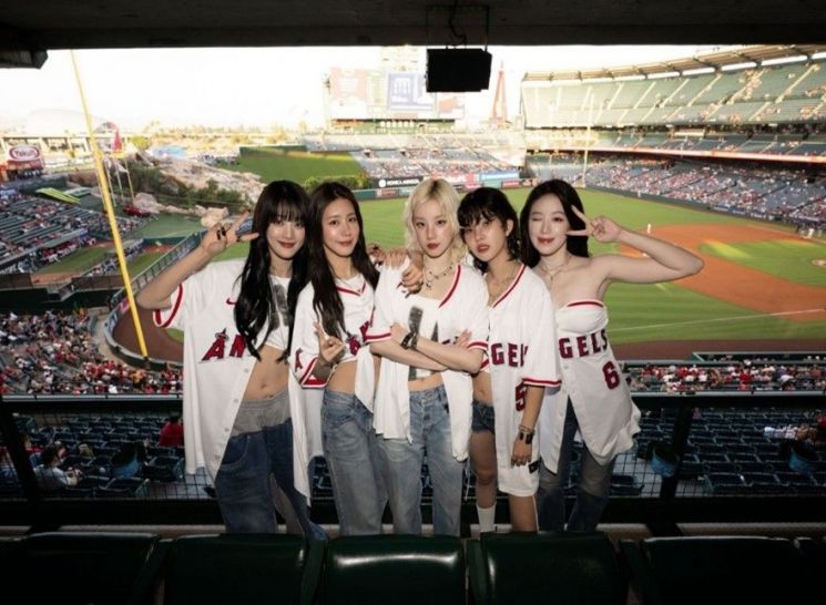 큐브엔터 i-dle(아이들), 美 LA에인절스 홈경기 역사상 첫 프리게임 공연