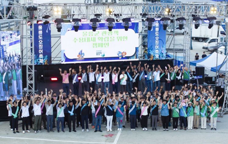 울릉군, ‘울릉도 관광 신뢰 회복’ 현장 캠페인 실시