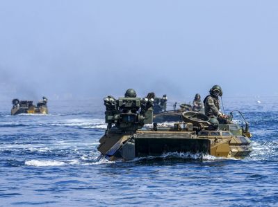 한미 해병대, 연합훈련실시…KAAV·CH-47 등 투입