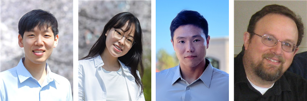(왼쪽부터) 명재욱 교수, 박선호 박사과정, Chungheon Shin 박사, Craig S. Criddle 교수. KAIST 제공