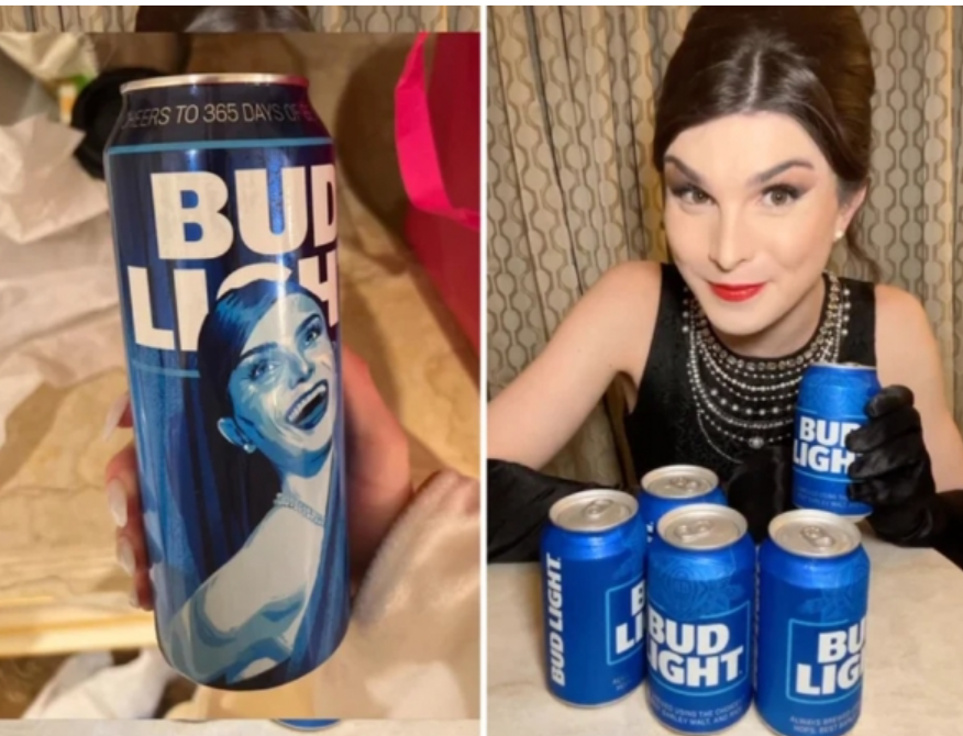 과거 세계 최대 맥주업체인 앤하이저부시 인베브(AB InBev) 산하의 버드라이트가 트랜스젠더 마케팅 논란으로 불매운동에 휘말렸다. 버드라이트를 홍보한 트랜스젠더 인플루언서 딜런 멀베이니. /버드라이트 캡처