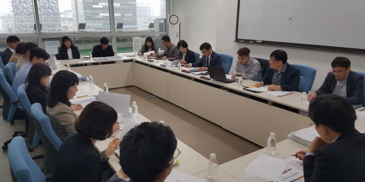 교육발전특구 지정 위한 관계기관 실무협의체 진행 모습. 전남도 제공