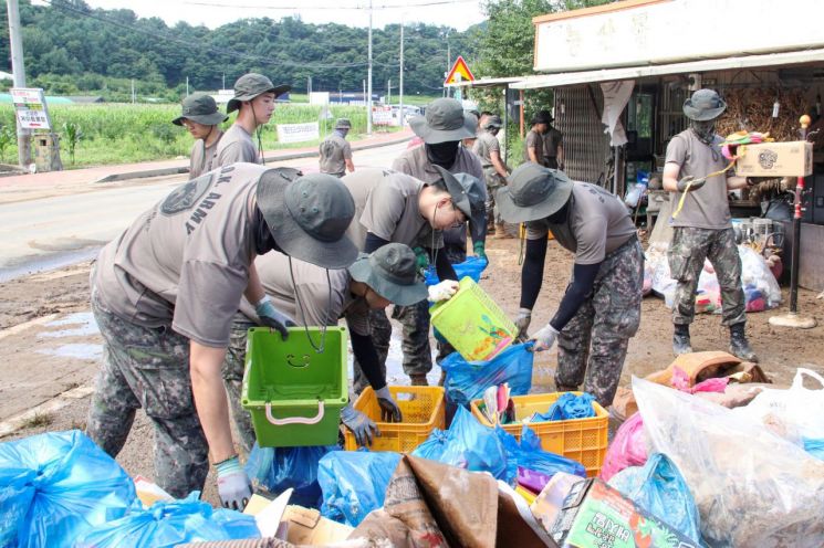 가평군 “수기사 장병들 수해복구 지원 깊은 감사”