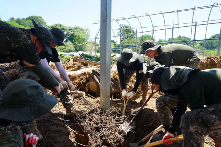 가평군 “수기사 장병들 수해복구 지원 깊은 감사”