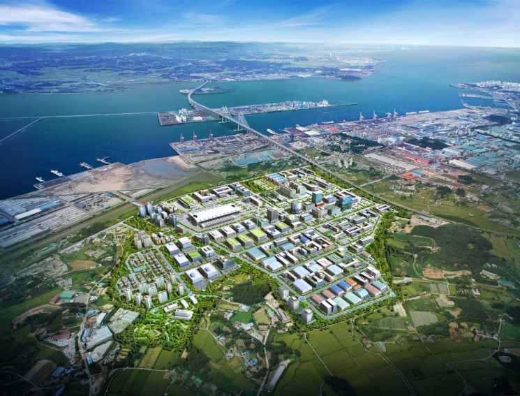 평택 포승지구 조감도