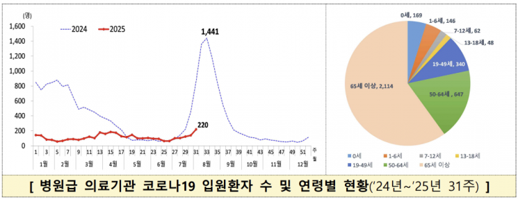 코로나 입원환자 3주 사이 2배…"고위험군 예방수칙 강화해야"