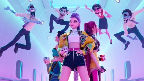 애니메이션 '케이팝 데몬 헌터스'. 사진제공=넷플릭스