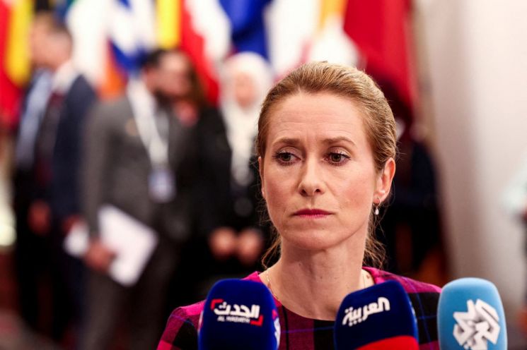 카야 칼라스 EU 외교안보 고위대표. 로이터연합뉴스