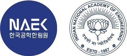 한국공학한림원(왼쪽)과 인도공학한림원의 로고. 각 한림원 제공.