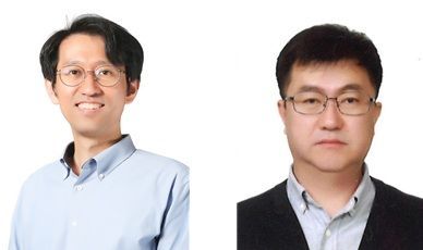 김철환 LG전자 연구위원(왼쪽)과 소남호 에이텍모빌리티 이사. 과기정통부 제공
