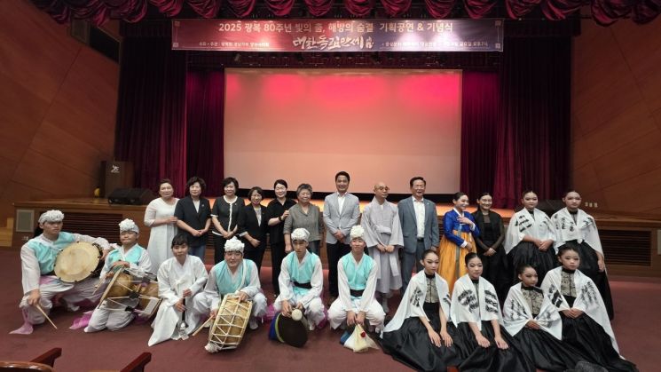 양산시 광복 80주년 기념행사. 양산시 제공