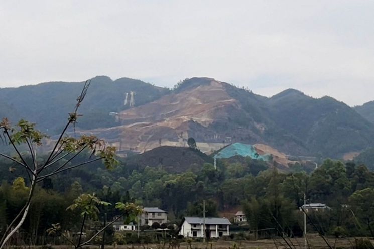 장시성 이춘시 리튬 광산. 로이터연합뉴스
