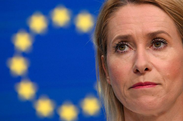 카야 칼라스 EU 외교안보 고위대표. AFP연합뉴스