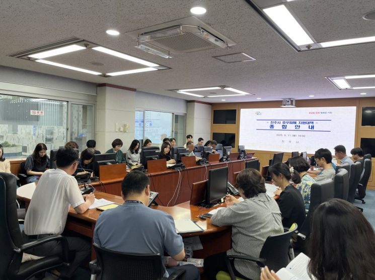 진주시, '특별재난지역 선포' 신속한 복구지원 총력