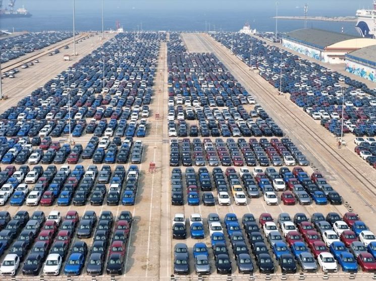 중국 車시장, 올해 1~7월 생산·판매 모두 두 자릿수 성장