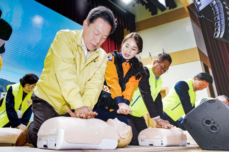 수원시 '새빛안전지킴이' 6만2500명 목표 1년 앞당겨 달성