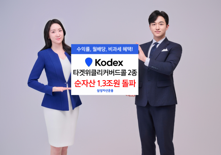 KODEX 타겟위클리커버드콜 2종, 순자산 1.3조 돌파