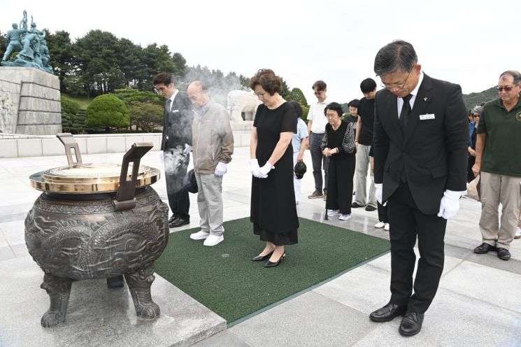 공군·보훈부, '임시정부 비행학교' 후손 30여명 초청 행사