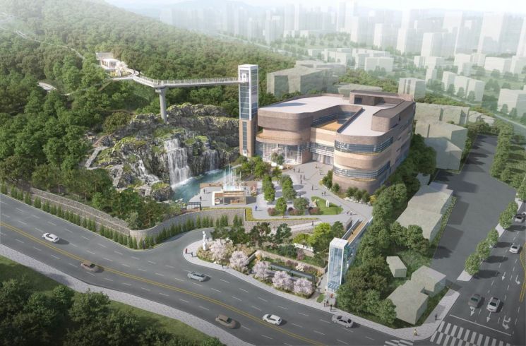 중앙공원 미래문화관 조감도. 경기 광주시 제공