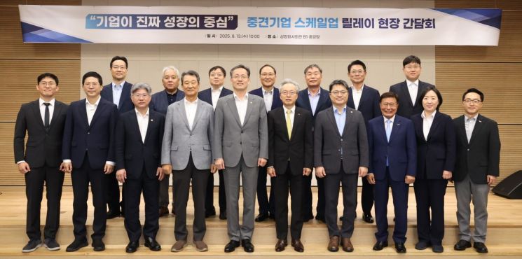 최진식 중견련 회장 "스케일업 통한 산업 구조 혁신 서둘러야"