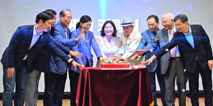 [포토]정경남 효령타운 본부장, 취임 3주년 성과 보고회