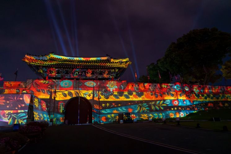 진주시, 2025년 국가 유산 미디어아트 진주성 개막 