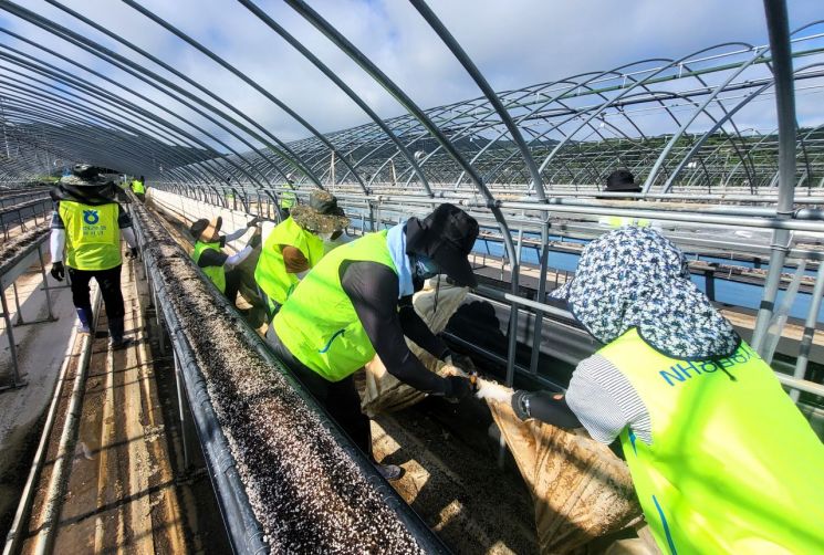 Gyeongnam NongHyup, Joint Effort for Heavy Rain Flood Recovery in Sancheong County.