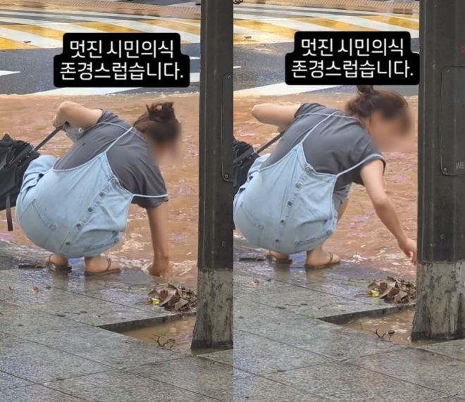 인스타그램에 올라온 영상. 인스타그램 캡처
