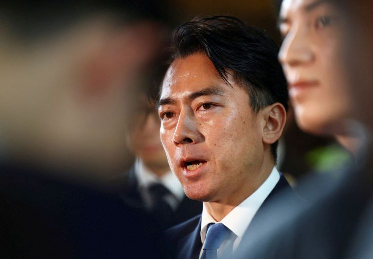 고이즈미 신지로 일본 농림수산상. 로이터연합뉴스