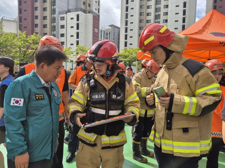 박강수 마포구청장, 화재 현장 방문해 “피해 주민 지원 총력”