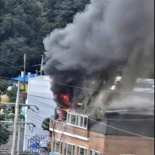 경기도 화성 소재 상가주택 화재. 연합뉴스