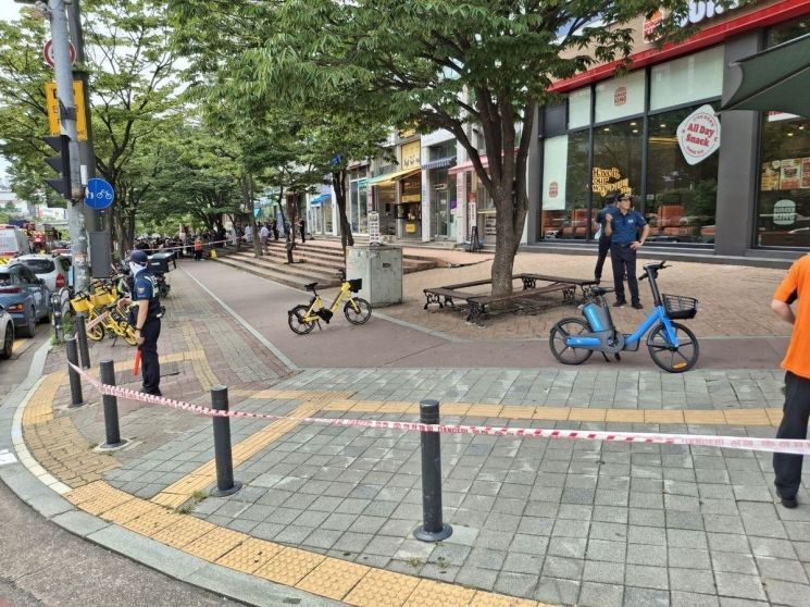 수원 패스트푸드점 폭발물 신고 "특이점 없어"