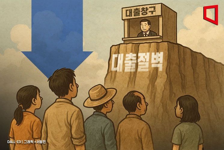 하반기 대출절벽 현실화…고소득·고신용자도 돈 빌리기 힘들다
