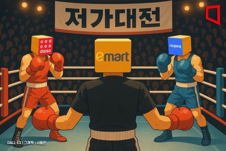 다이소 밟고 쿠팡 잡는다…"5000원 이하만 팔아요" 가격 파괴 선언 이마트