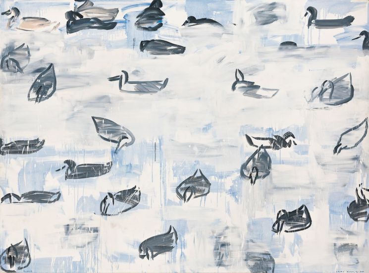 천경자 ‘미모사 향기’ 서울옥션 경매에…추정가 5억~8억원