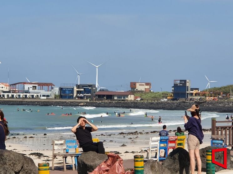 제주관광 회복세 뚜렷…하루 관광객  첫 5만명 돌파