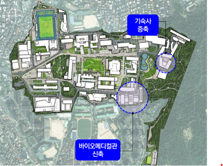 서울시립대·이화여대, 캠퍼스 새단장 나선다…도서관 짓고 기숙사 증축