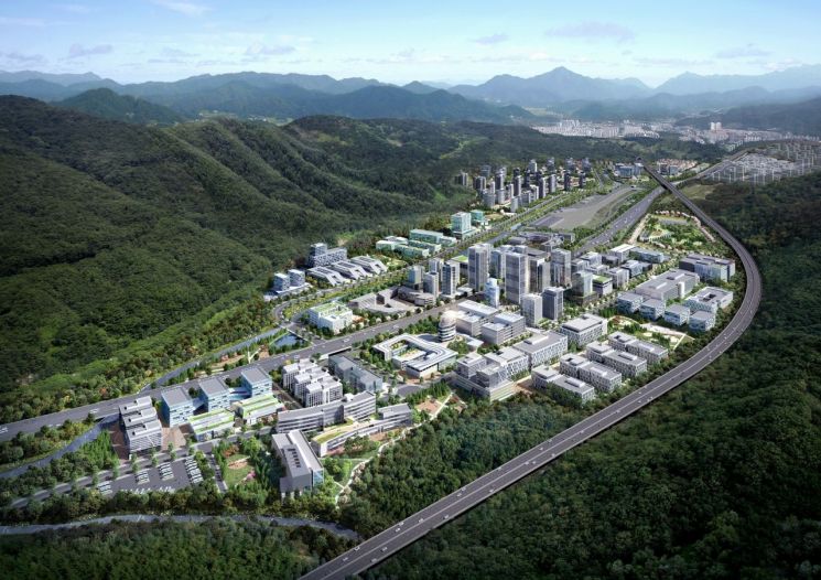 안산산단 조감도(사진=대전시 제공)