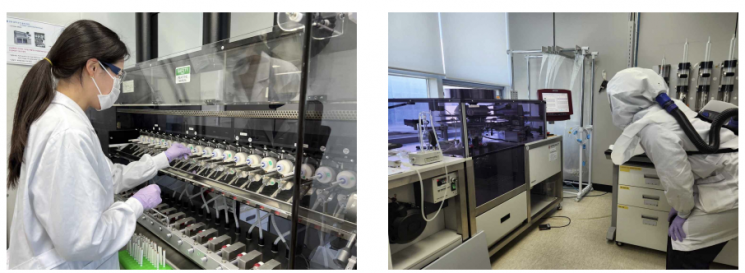 국가흡연폐해실험실 담배 연기 발생 장치. 담배 연기를 발생시키고, 주류연 속에 있는 입자를 포집하는 장치다. 질병관리청