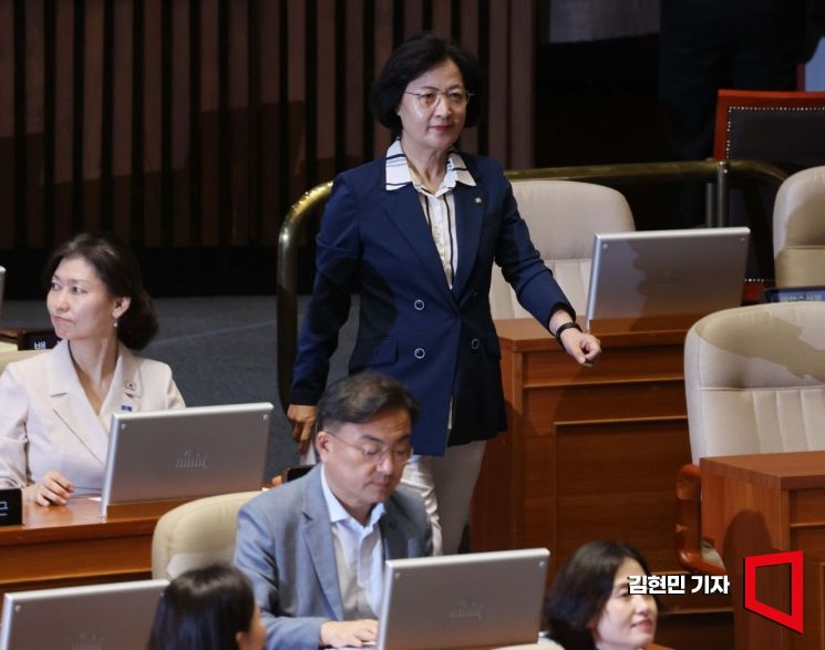 [포토] 국회 법사위원장에 민주 추미애 선출…추 "검찰개혁 과제 완수"