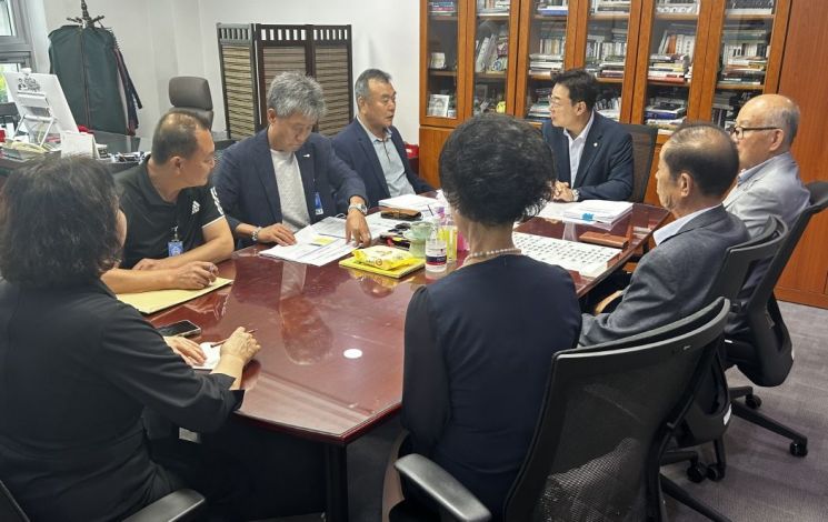 동두천시 범대위, 김성원 의원과 미반환 공여지 간담회 가져